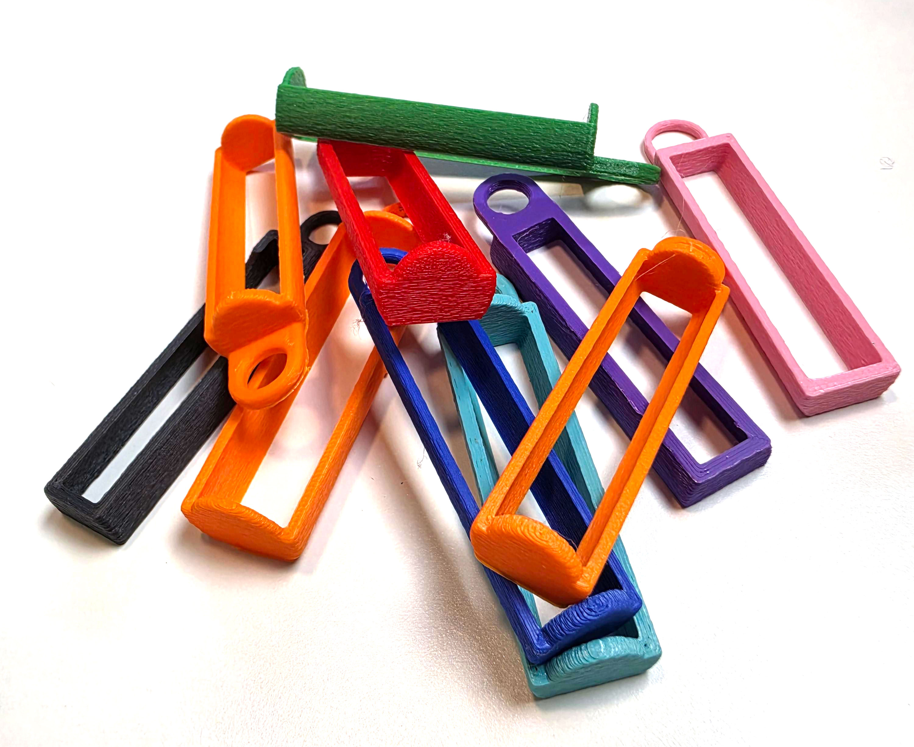 HappyChap holder clipped to a bag